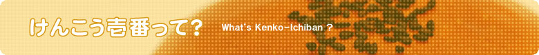 けんこう壱番って？