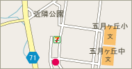 ヘルスベーカリー五月ヶ丘店地図
